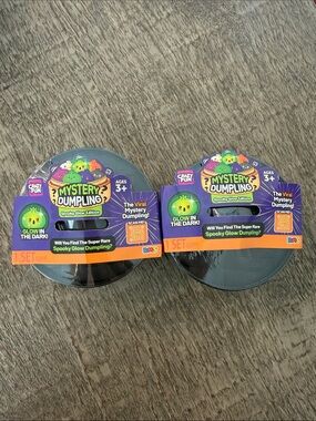 RMS Crazy Fun Mystery Dumpling Spooky Glow Edition Bao Bun Glow Set Bundle 2 Lot